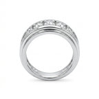Diamond Wedding Bands - Men's