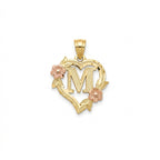 Precious Metal (No Stones) Pendants / Charms