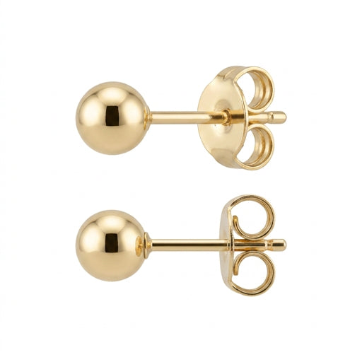 Precious Metal (No Stones) Earrings