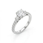 Diamond Semi-Mount Rings