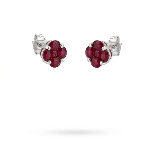 Colored Stone Earrings