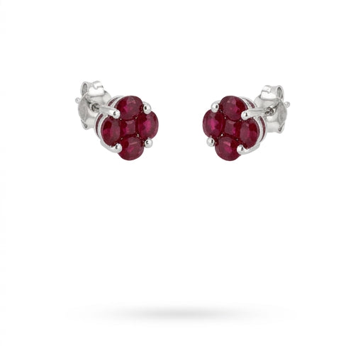 Colored Stone Earrings
