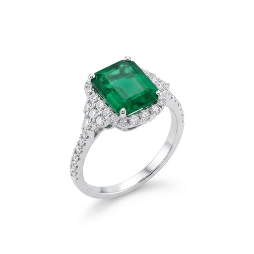 Colored Stone Rings- Womens EMERALD