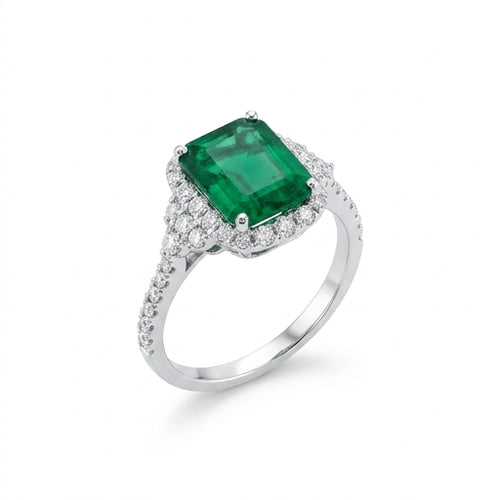 Colored Stone Rings- Womens EMERALD