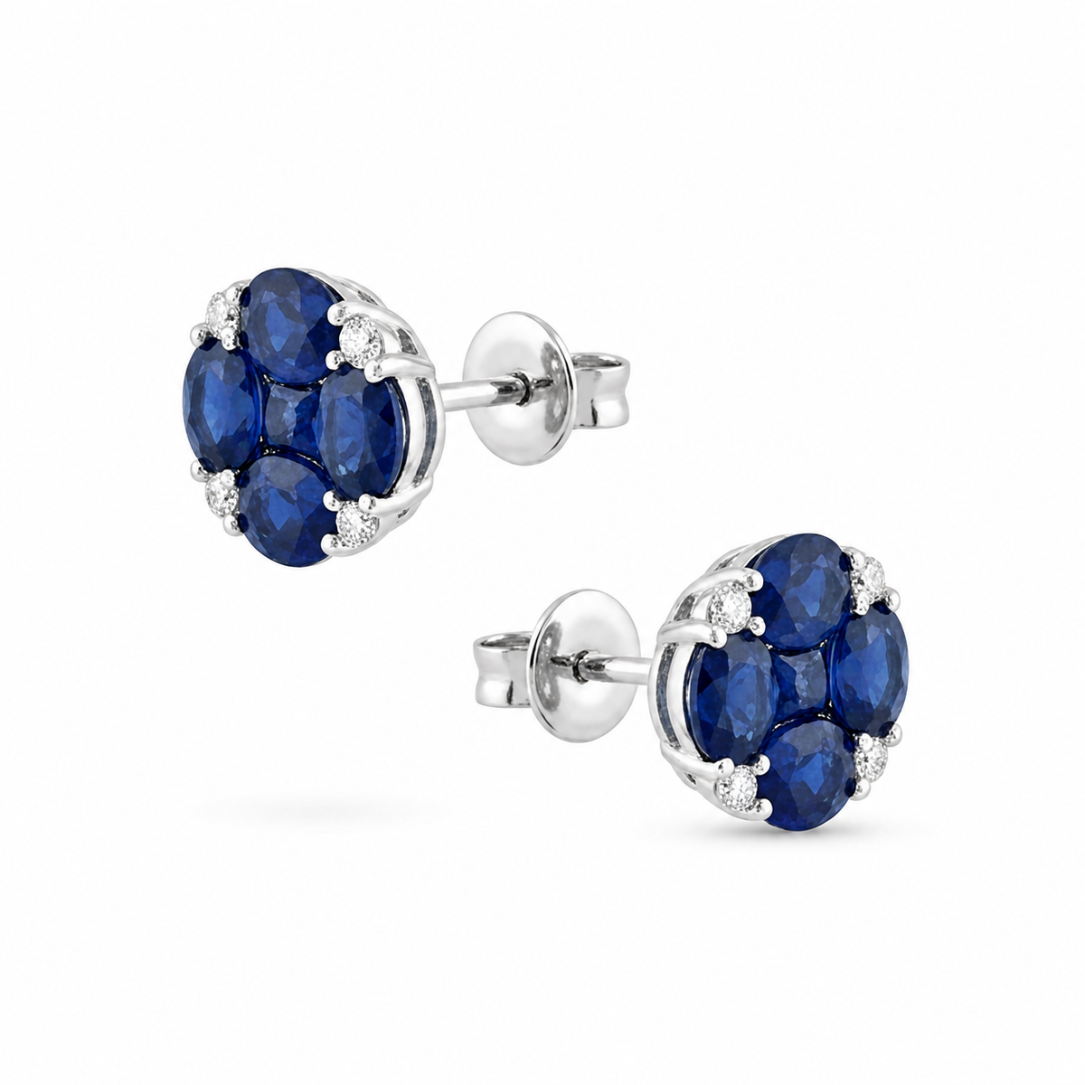 Colored Stone Earrings