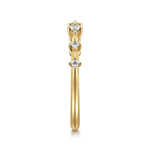 Diamond Wedding Bands  -  Women's