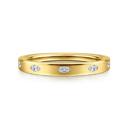 Diamond Wedding Bands  -  Women's