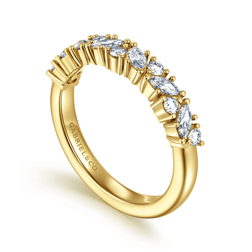 Diamond Wedding Bands  -  Women's