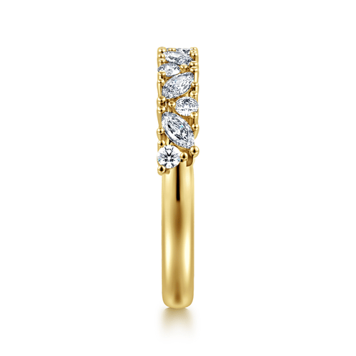 Diamond Wedding Bands  -  Women's