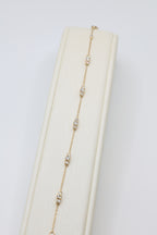 Zari Diamond Station Bracelet