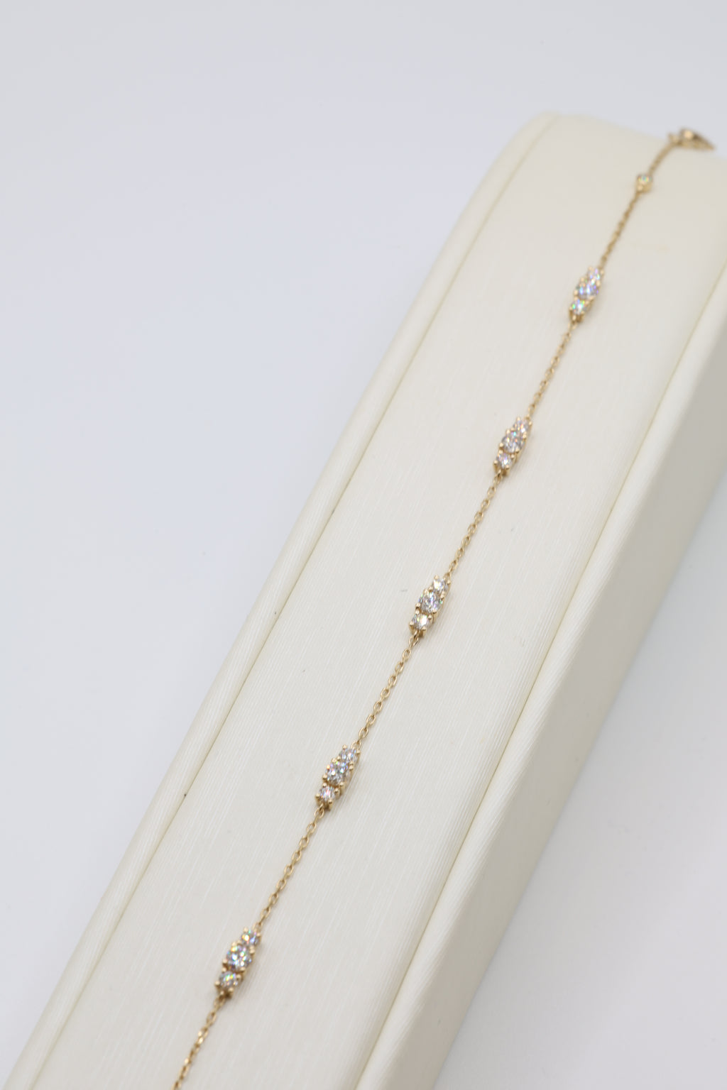 Zari Diamond Station Bracelet