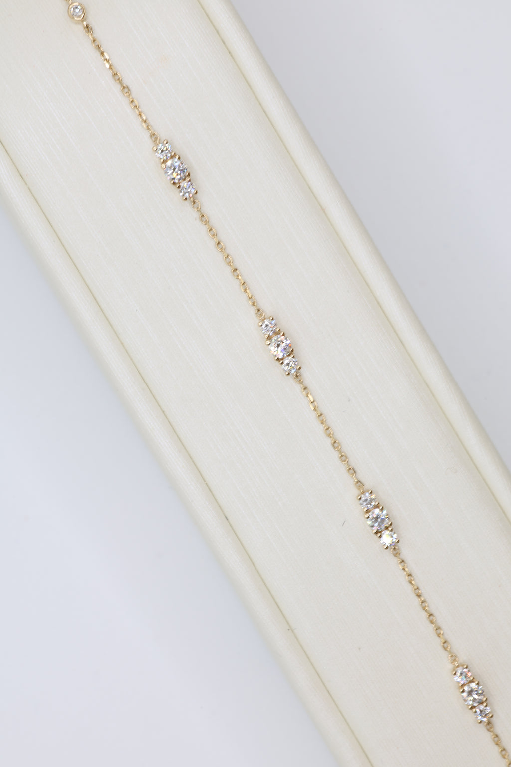 Zari Diamond Station Bracelet