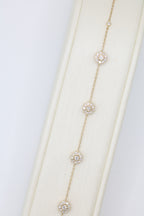 Zahra Diamond Starburst Bracelet