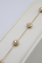 Zahra Diamond Starburst Bracelet