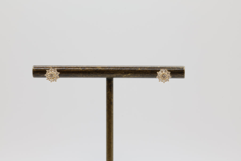 Zahra Diamond Starburst Earrings