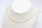 Yara Enamel Bead Necklace