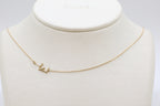 Zaat Initial E Necklace