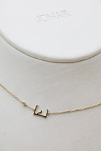 Zaat Initial E Necklace