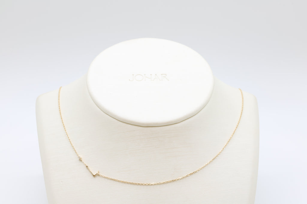 Zaat Initial L Necklace