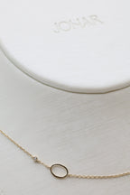 Zaat Initial O Necklace