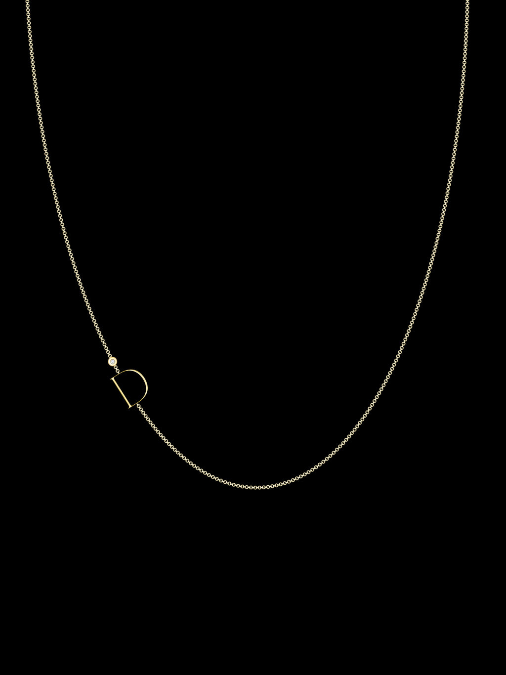 Zaat Initial D Necklace