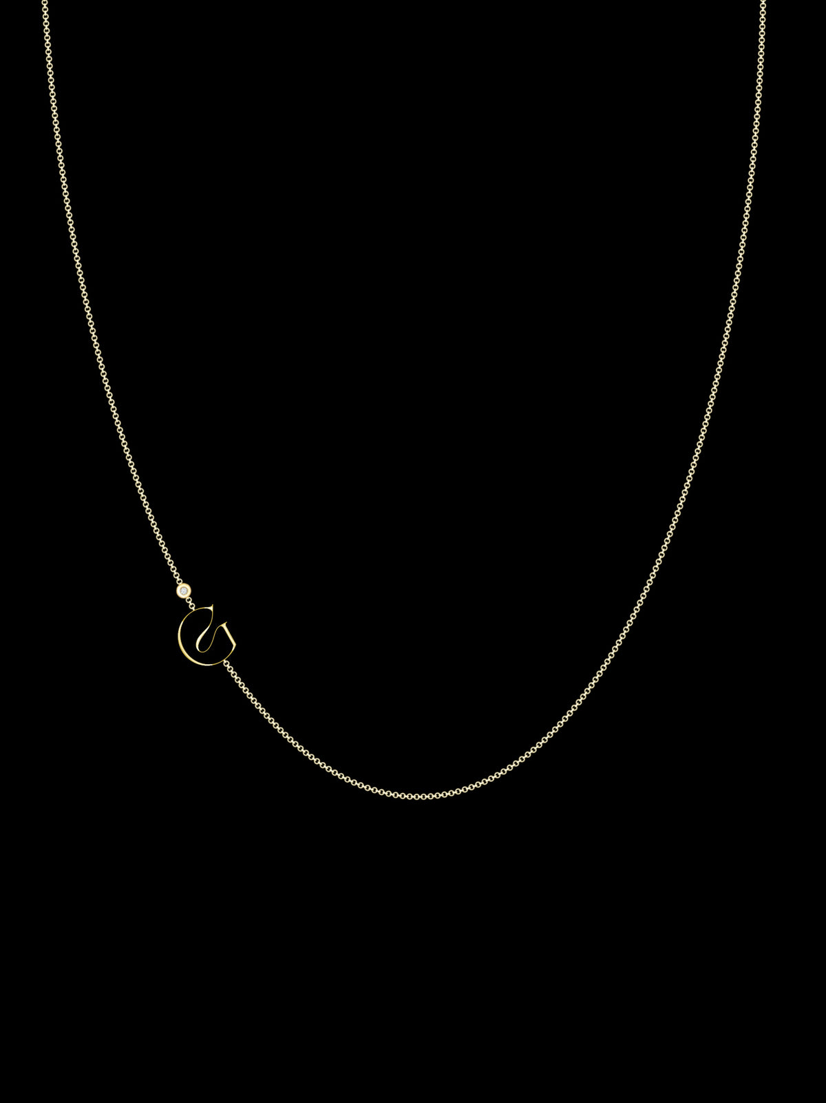 Zaat Initial G Necklace