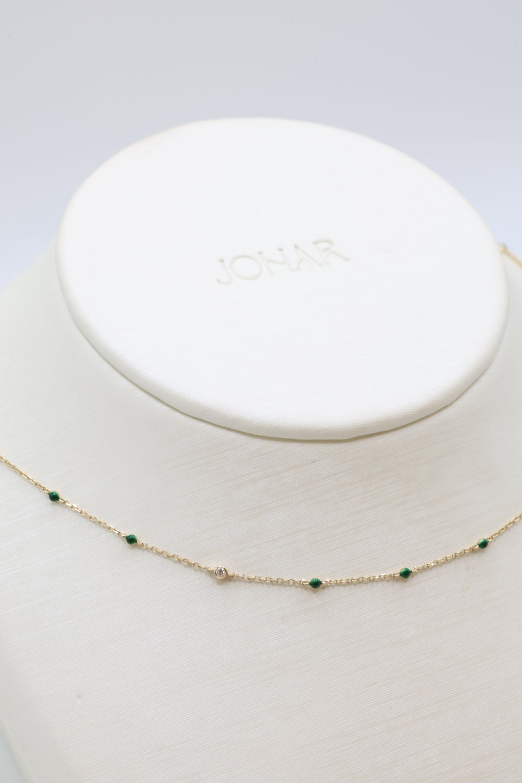 Midori Enamel Bead Necklace