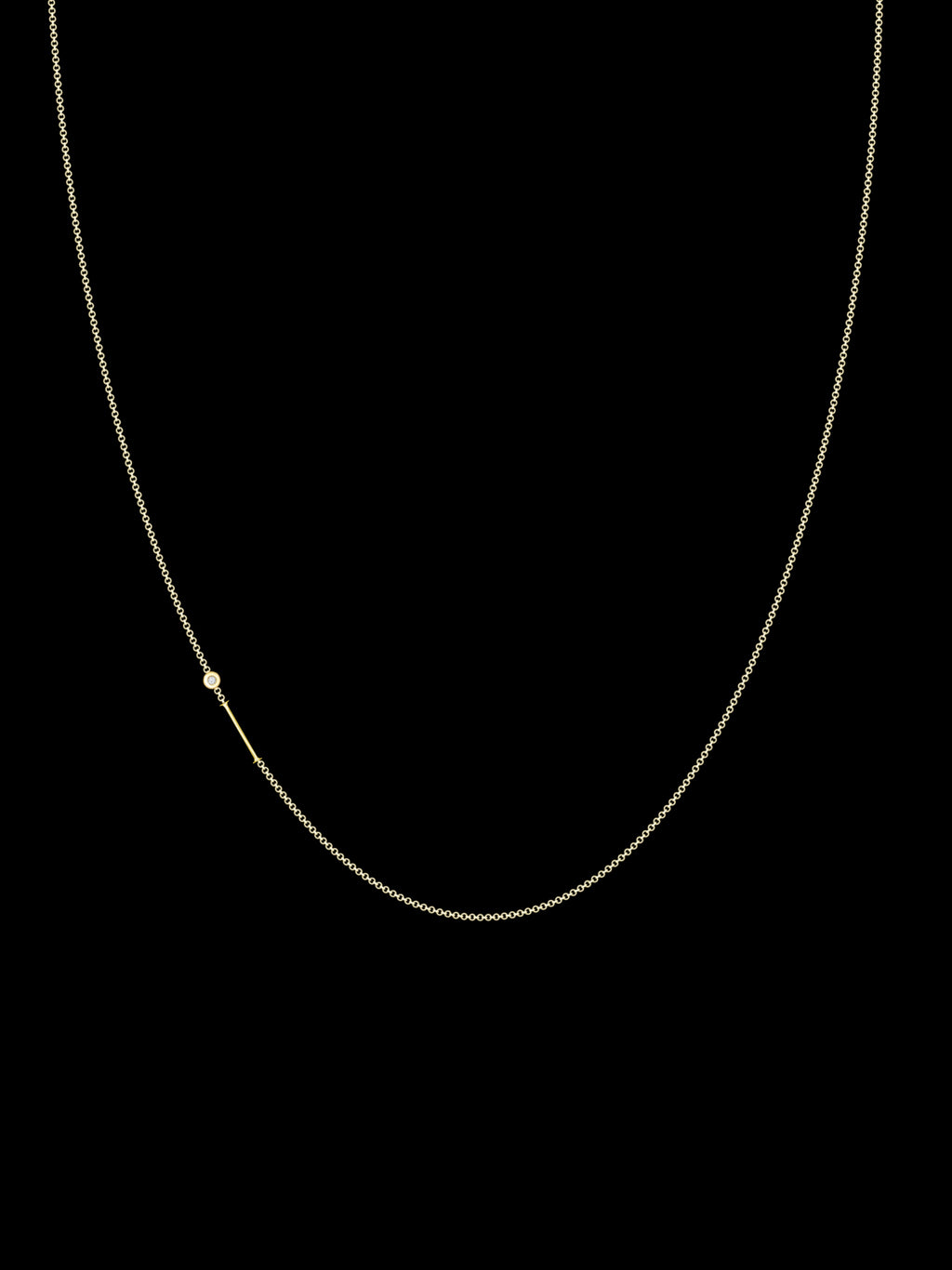 Zaat Initial I Necklace
