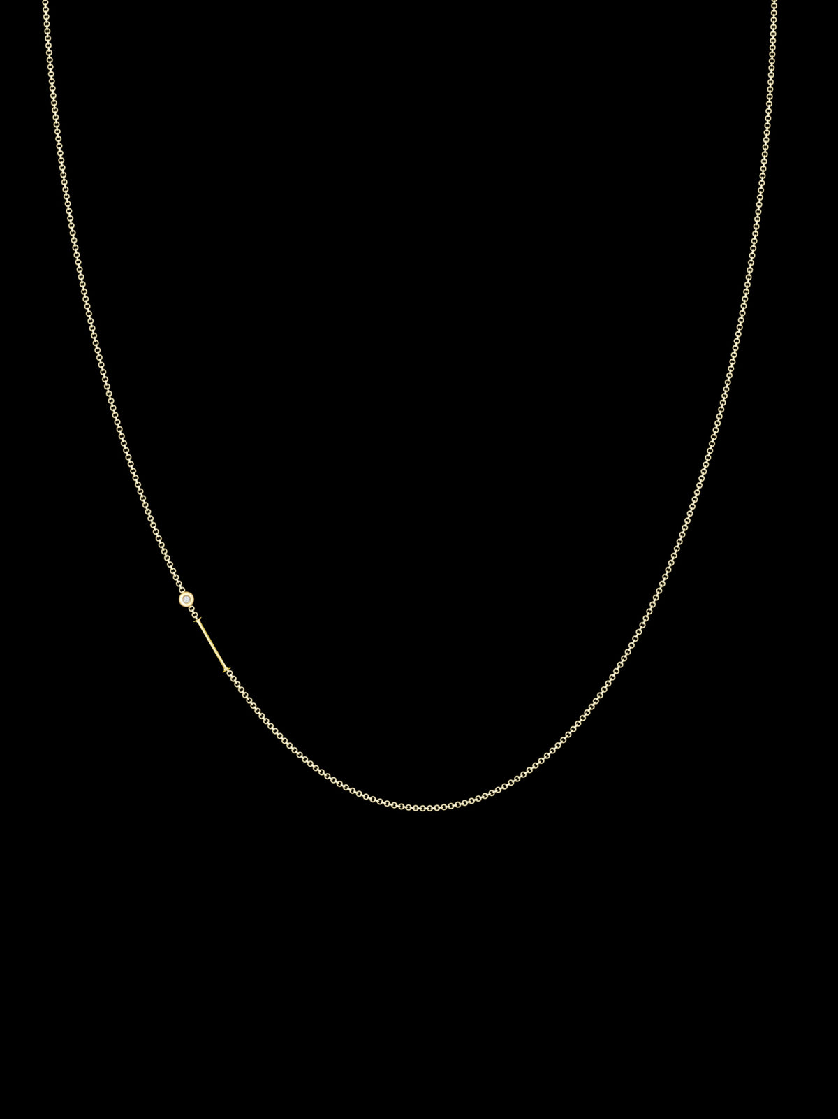 Zaat Initial I Necklace