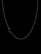 Zaat Initial V Necklace