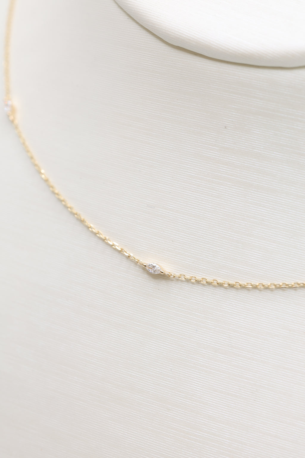 Vera Diamond Station Necklace