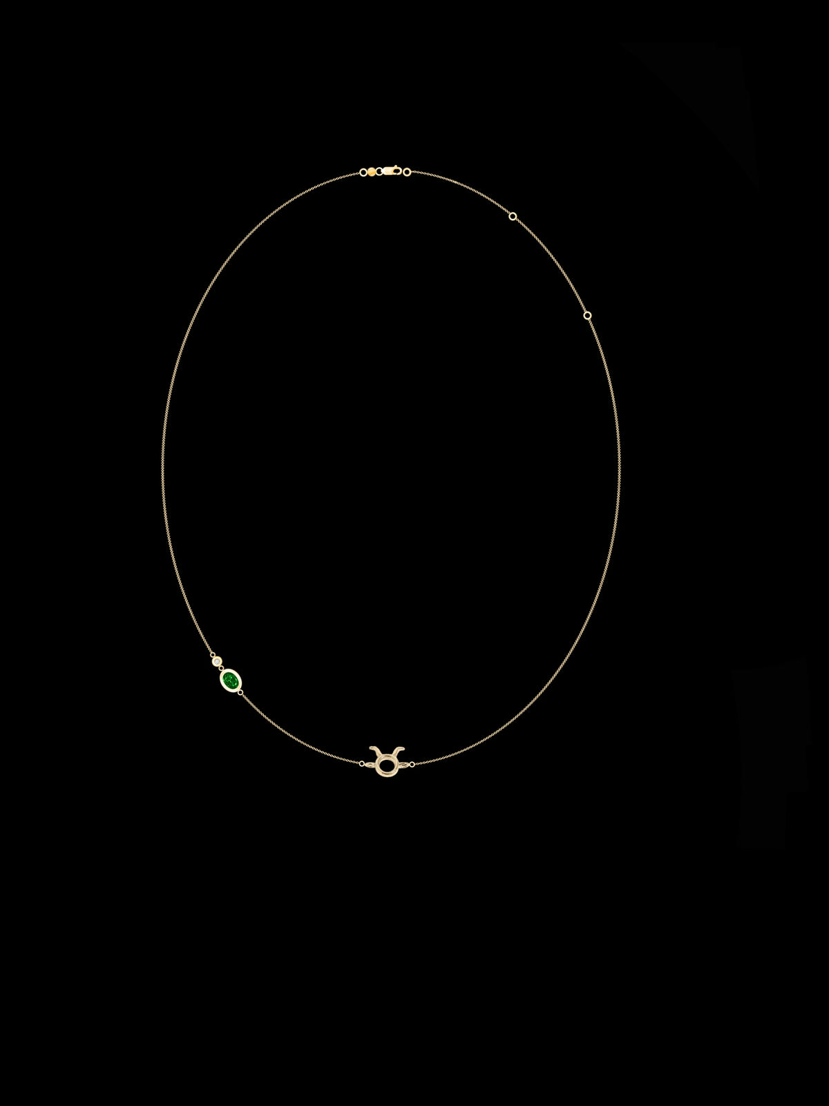 Falak Taurus Zodiac Necklace