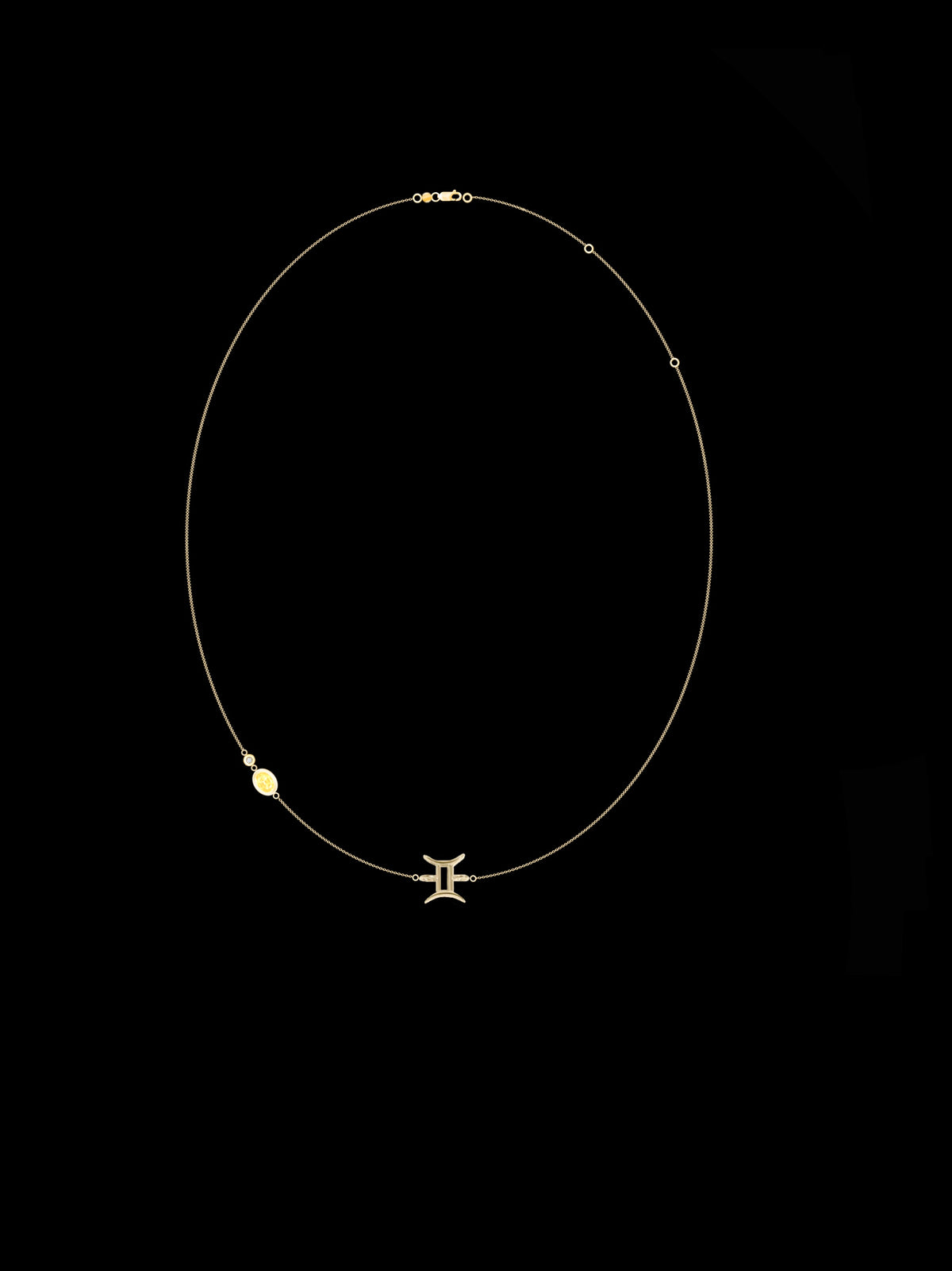 Falak Gemini Zodiac Necklace
