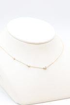 Sempre Diamond 3-stone Necklace