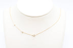 Sempre Diamond 3-stone Necklace