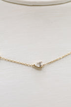 Sempre Diamond 3-stone Necklace