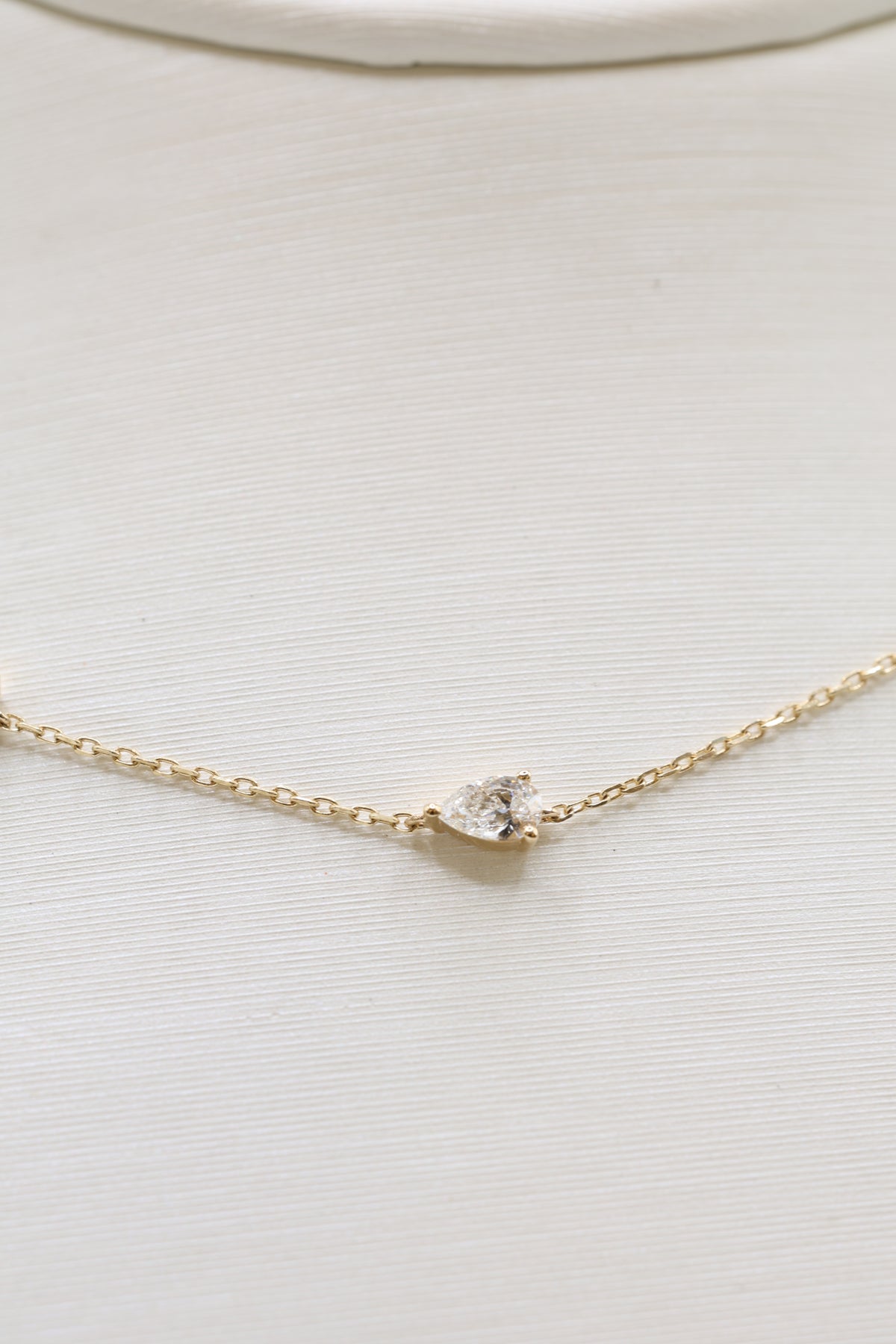 Sempre Diamond 3-stone Necklace
