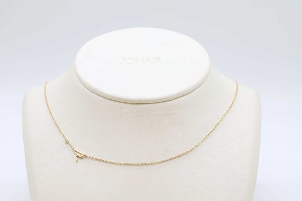 Zaat Initial A Necklace