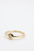 Nima Donut Bezel Ring