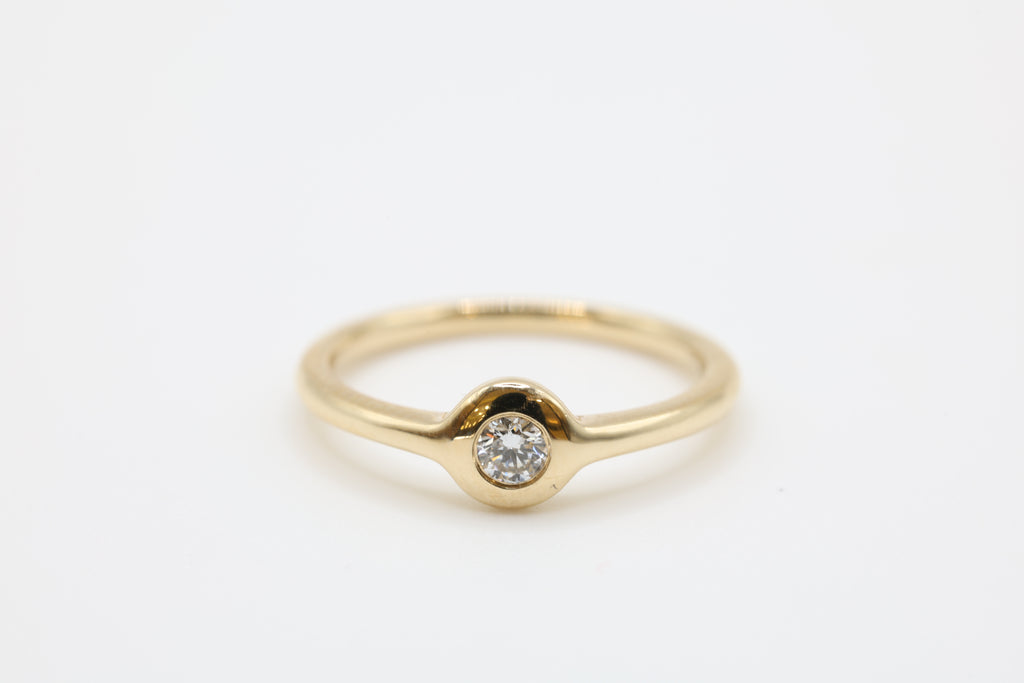 Nima Donut Bezel Ring