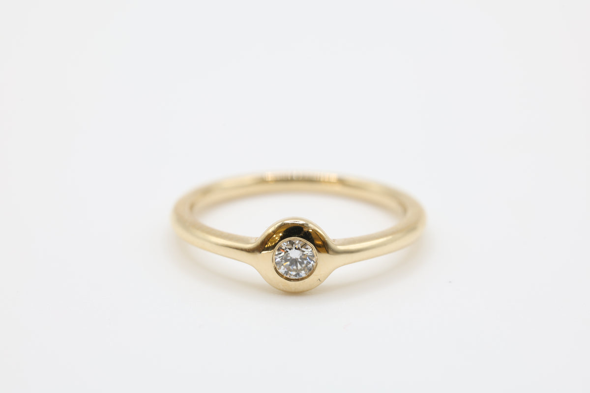 Nima Donut Bezel Ring