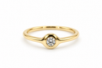 Nima Donut Bezel Ring — studio view