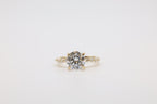 Wisp Diamond Bubble Band Engagement Ring