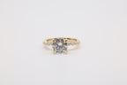 Wisp Diamond Bubble Band Engagement Ring