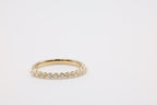 Wisp Diamond Bubble Wedding Band