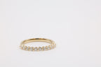 Wisp Diamond Bubble Wedding Band