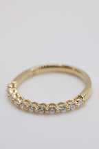 Wisp Diamond Bubble Wedding Band