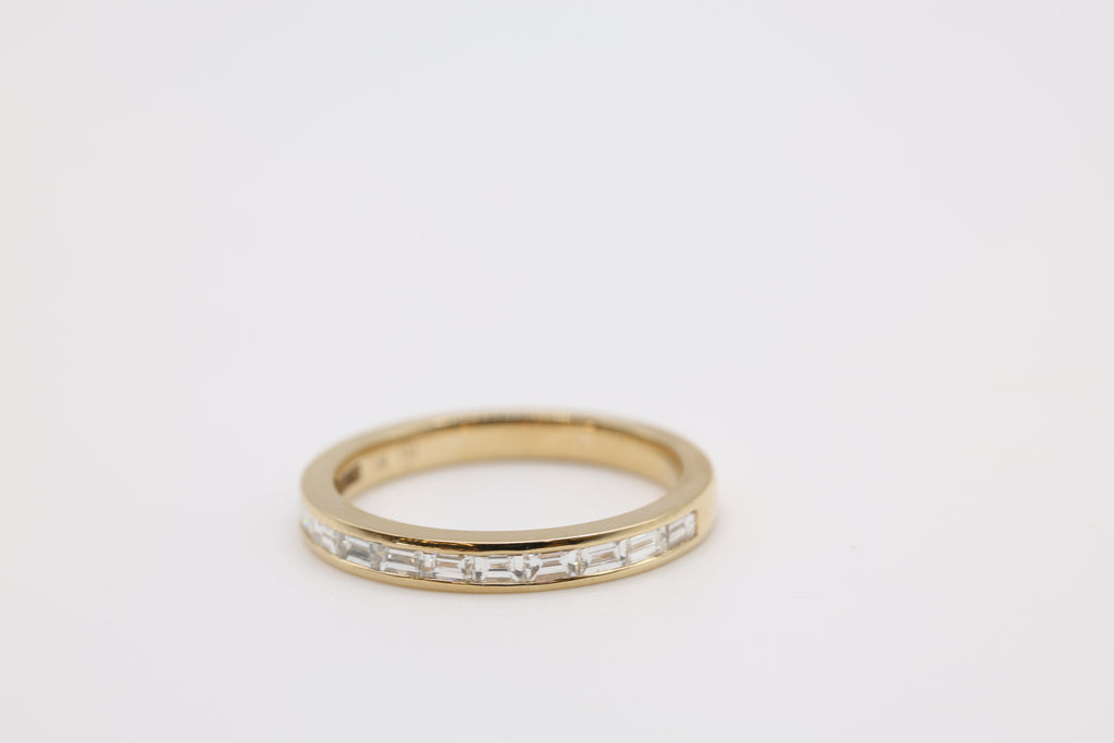 Wisp Diamond Bubble Wedding Band