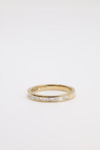 Hurra Diamond Channel Set Wedding Band