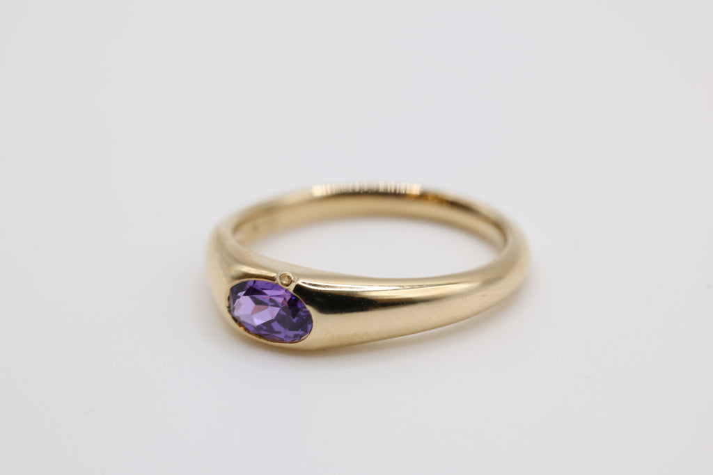 Nishani February Birthstone Ring